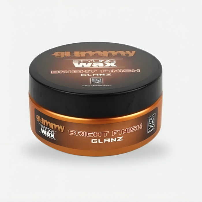 Gummy Styling Wax Bright Finish |Orange | 5 Oz